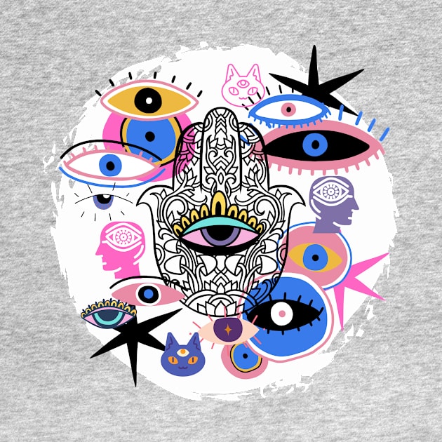 Eyes Hamsa by tmbakerdesigns